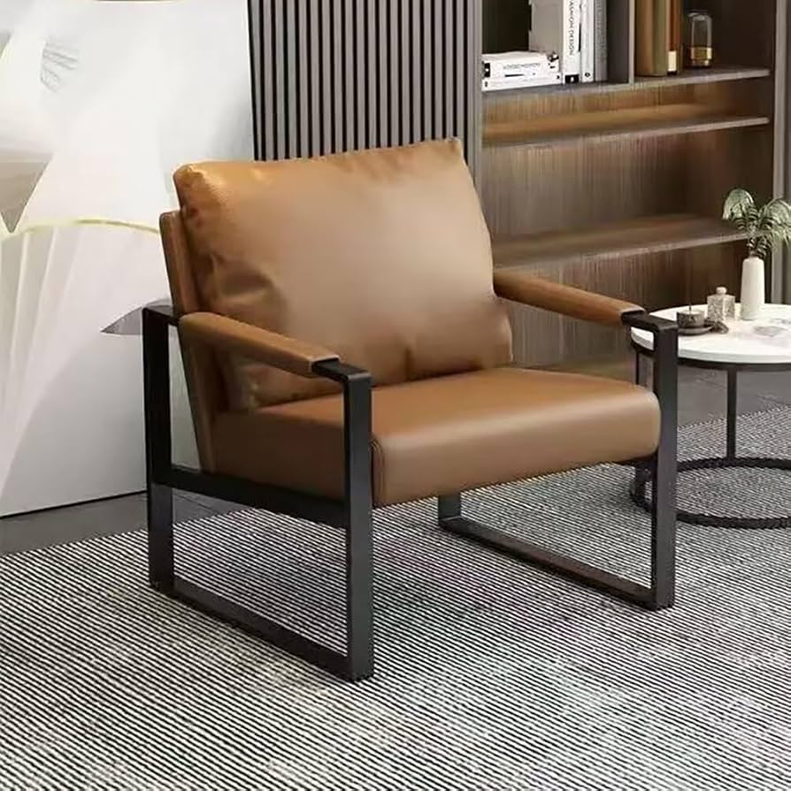 Amazon｜ソファー 1人掛け PUレザー クッション付き コンパクト 椅子
