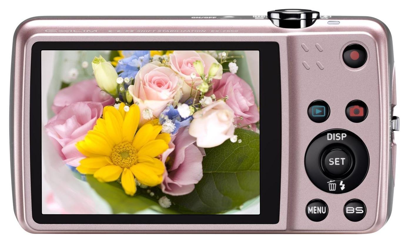 Amazon.co.jp: CASIO デジタルカメラ EXILIM EX-Z550 ピンク EX-Z550PK