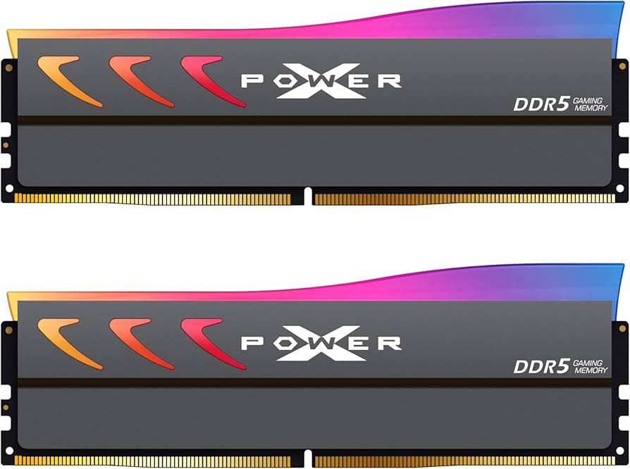 Amazon.co.jp: Silicon Power DDR5 64GB (2x32GB) Storm RGB 6000MT/s