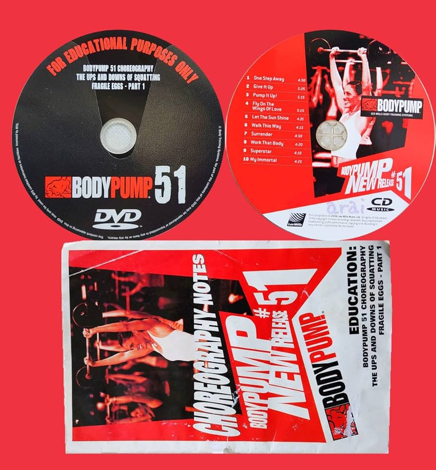 Amazon.co.jp: ボディパンプ 51 CD DVD LESMILLS BODYPUMP レスミルズ