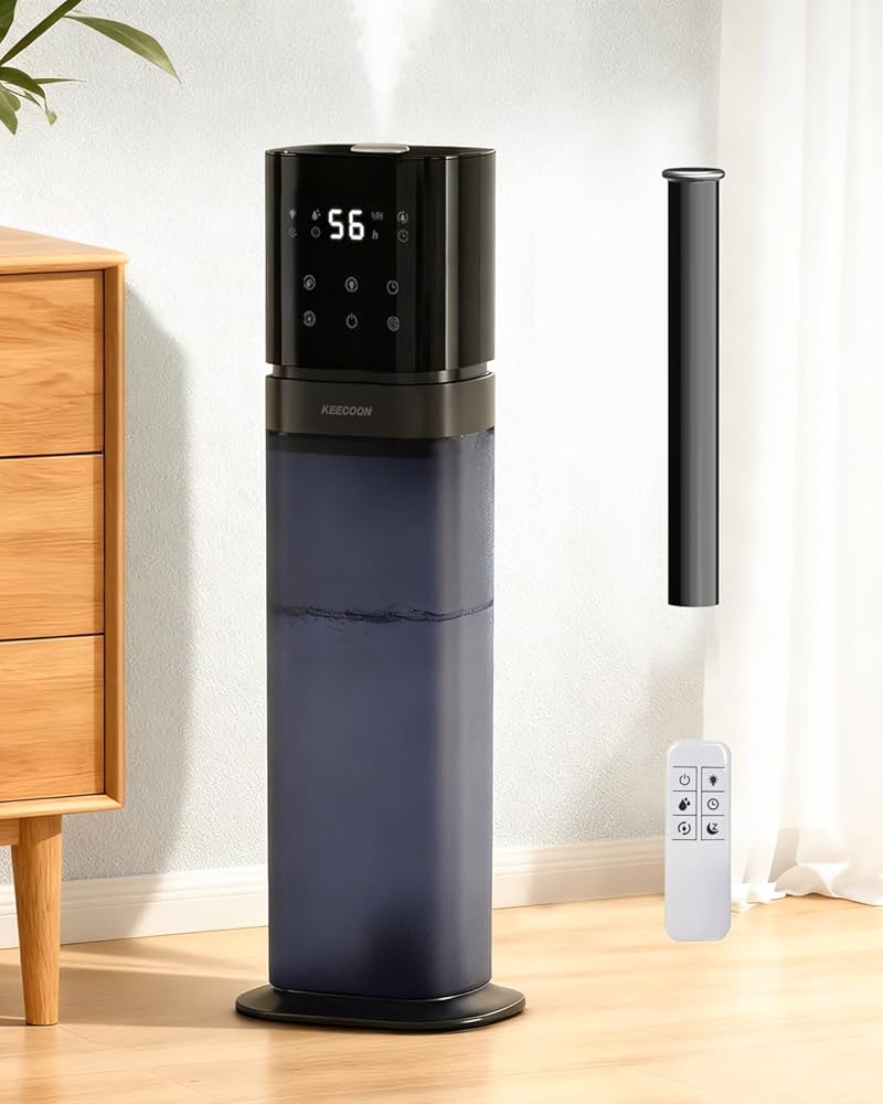 Amazon.co.jp: KEECOON 加湿器 大容量 8L 超音波式 業務用 透明タンク