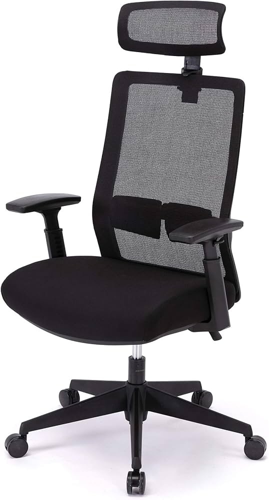 Amazon | イトーキ サリダ YL7 ブラック オフィスチェア【全身を支える