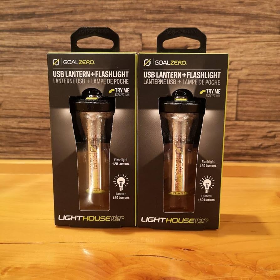 Amazon.co.jp: GOAL ZERO LIGHTHOUSE micro FLASH 2個セット : 家電