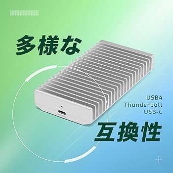 Amazon | 【OWC直営】USB4(USB-C) 40Gbps Express 1M2 外付けSSD