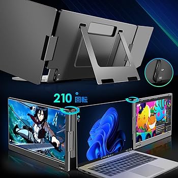 Amazon.co.jp: ROADOM 14インチ トリプルポータブルモニター 11.6