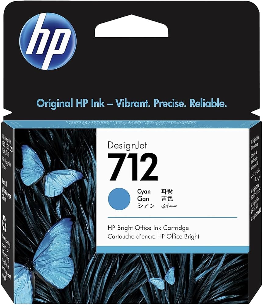 Amazon.co.jp: HP 712 シアン 29ml 純正インクカートリッジ (3ED67A