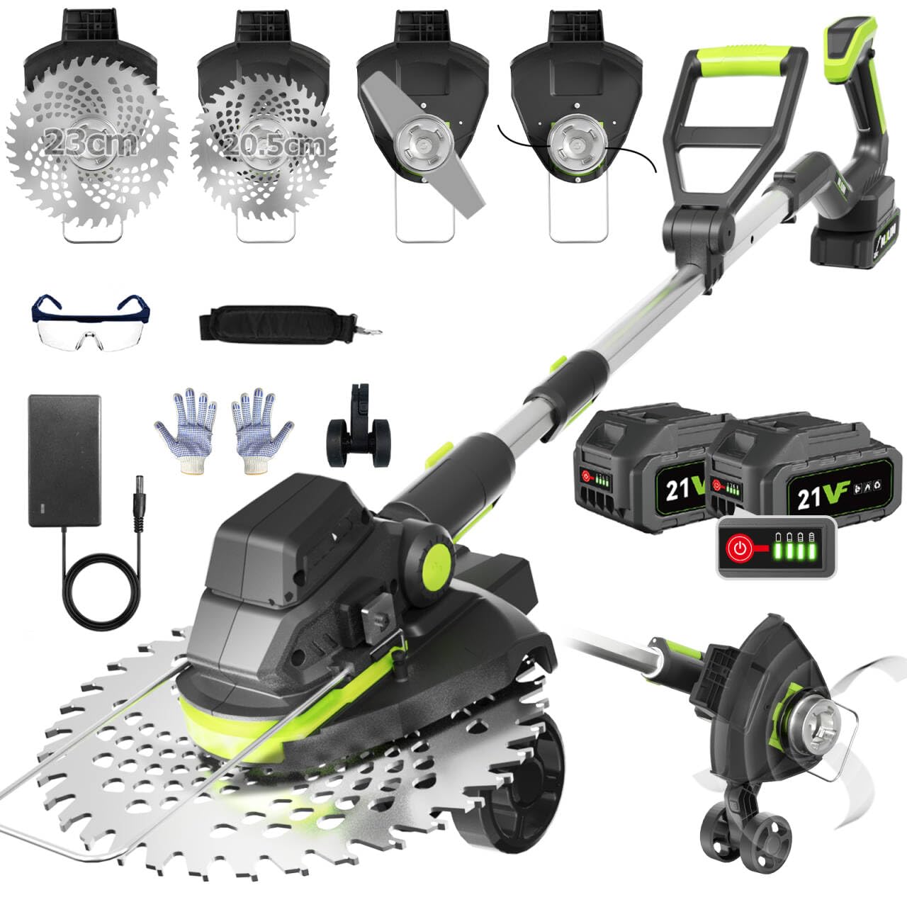 Amazon.co.jp: 充電式草刈り機【新登場 1台3役 草刈り・灌木切断・縁