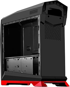 Amazon | SilverStone RAVENシリーズ PCケース SST-RVX01B (レッド