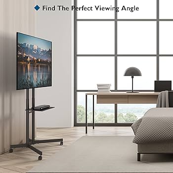 Amazon.co.jp: BONTEC (ボンテック) ローリングテレビスタンド 32~70