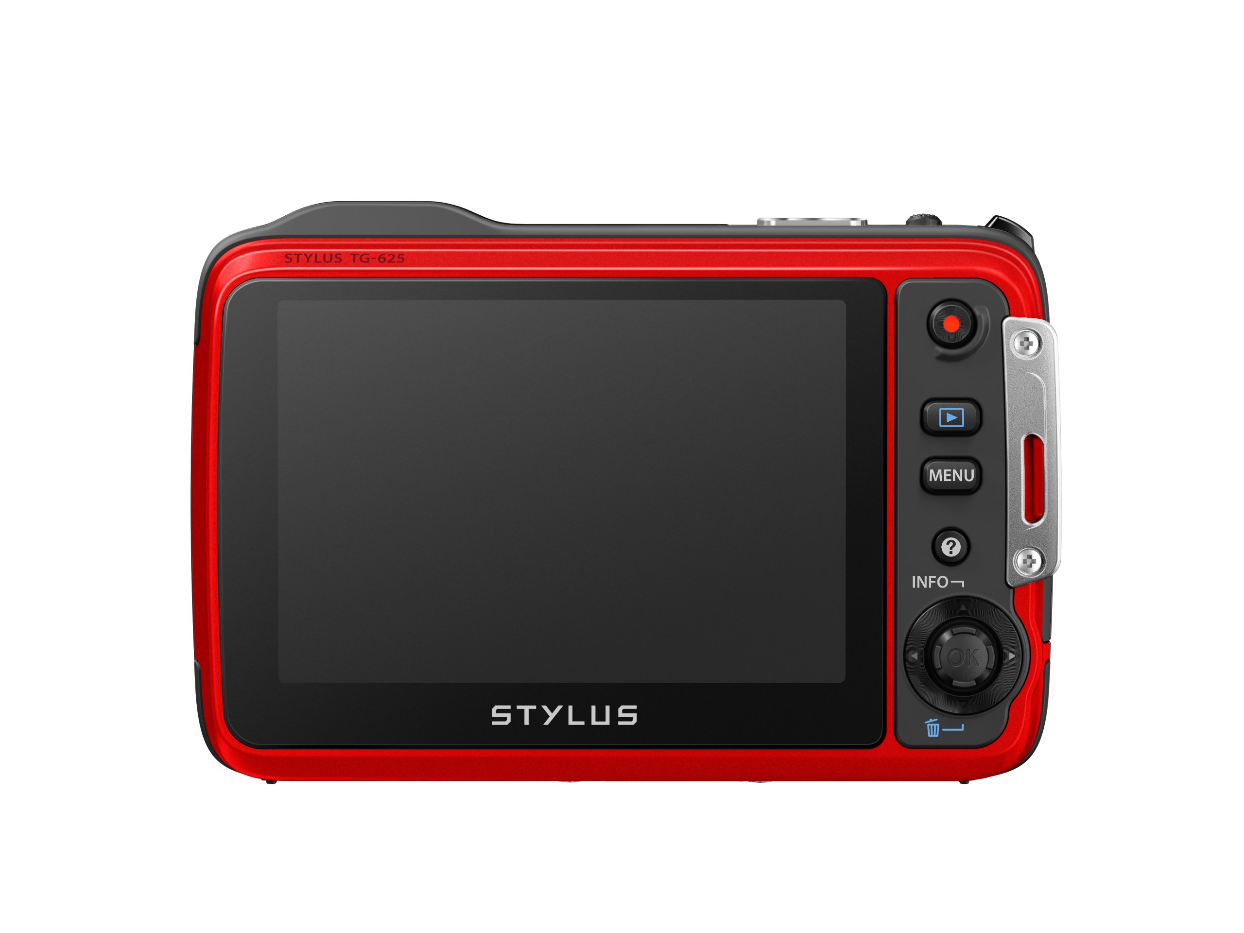 Amazon | OLYMPUS デジタルカメラ STYLUS TG-625 レッド 1200万画素