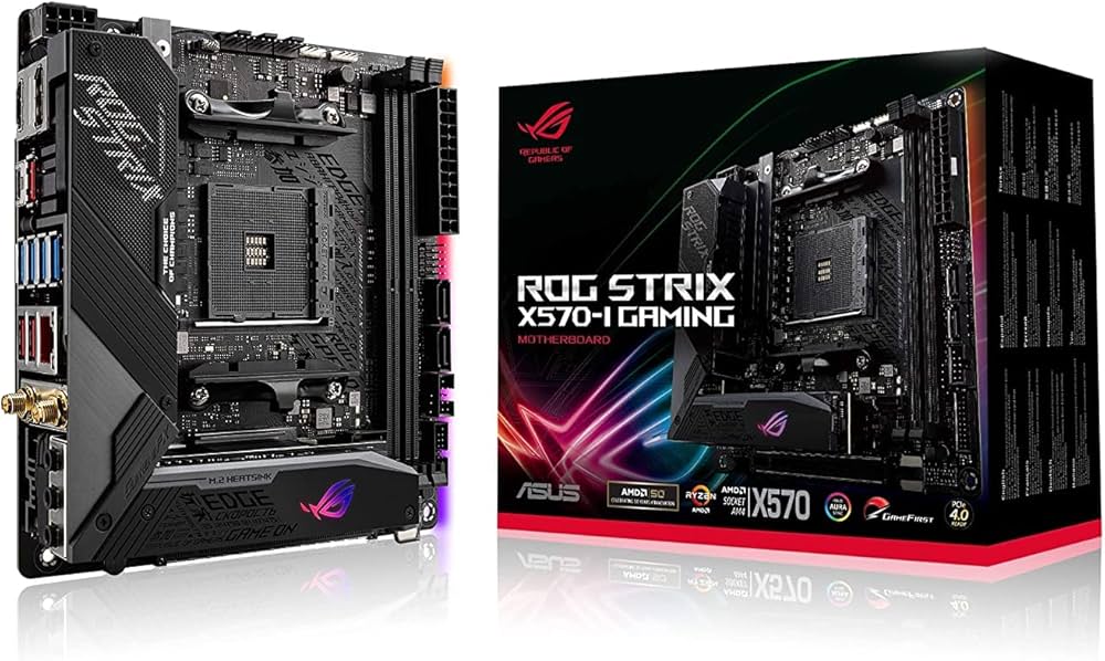 Amazon.co.jp: ASUS AMD AM4 搭載 マザーボード ROG STRIX X570-I