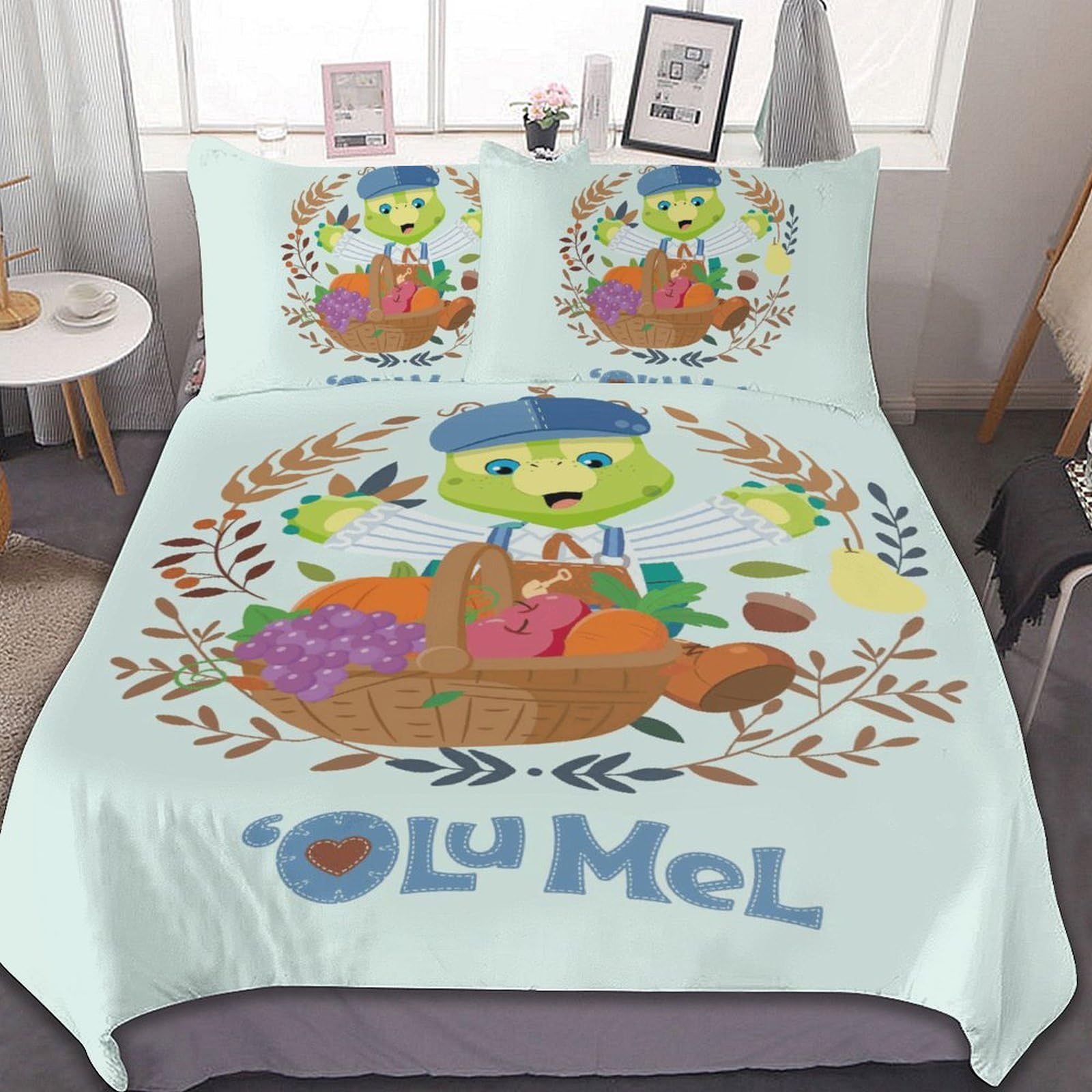 Amazon｜【3点セット】オルメル ダッフィーフレンズ 布団カバー 寝具