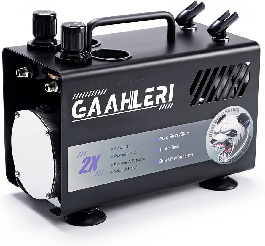 Amazon.com: Gaahleri Airbrush Painting Kit with Compressor Air
