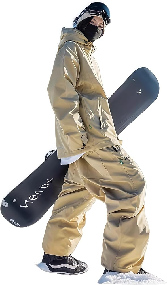 Amazon.co.jp: [COSPLEE] スノーボード ウェア 上下セット スキー
