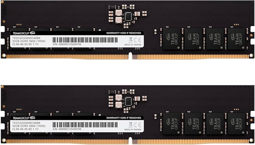 Amazon.co.jp: TEAMGROUP (旧称 Team) DDR5 5600MHz 64GB (32GBx2枚