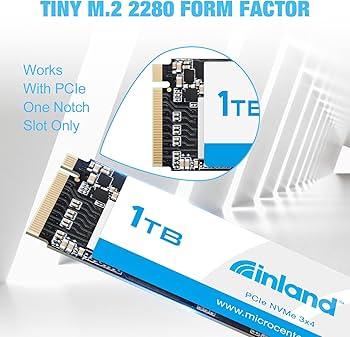 Amazon.com: INLAND TN320 1TB NVMe M.2 PCIe Gen3x4 2280 Internal