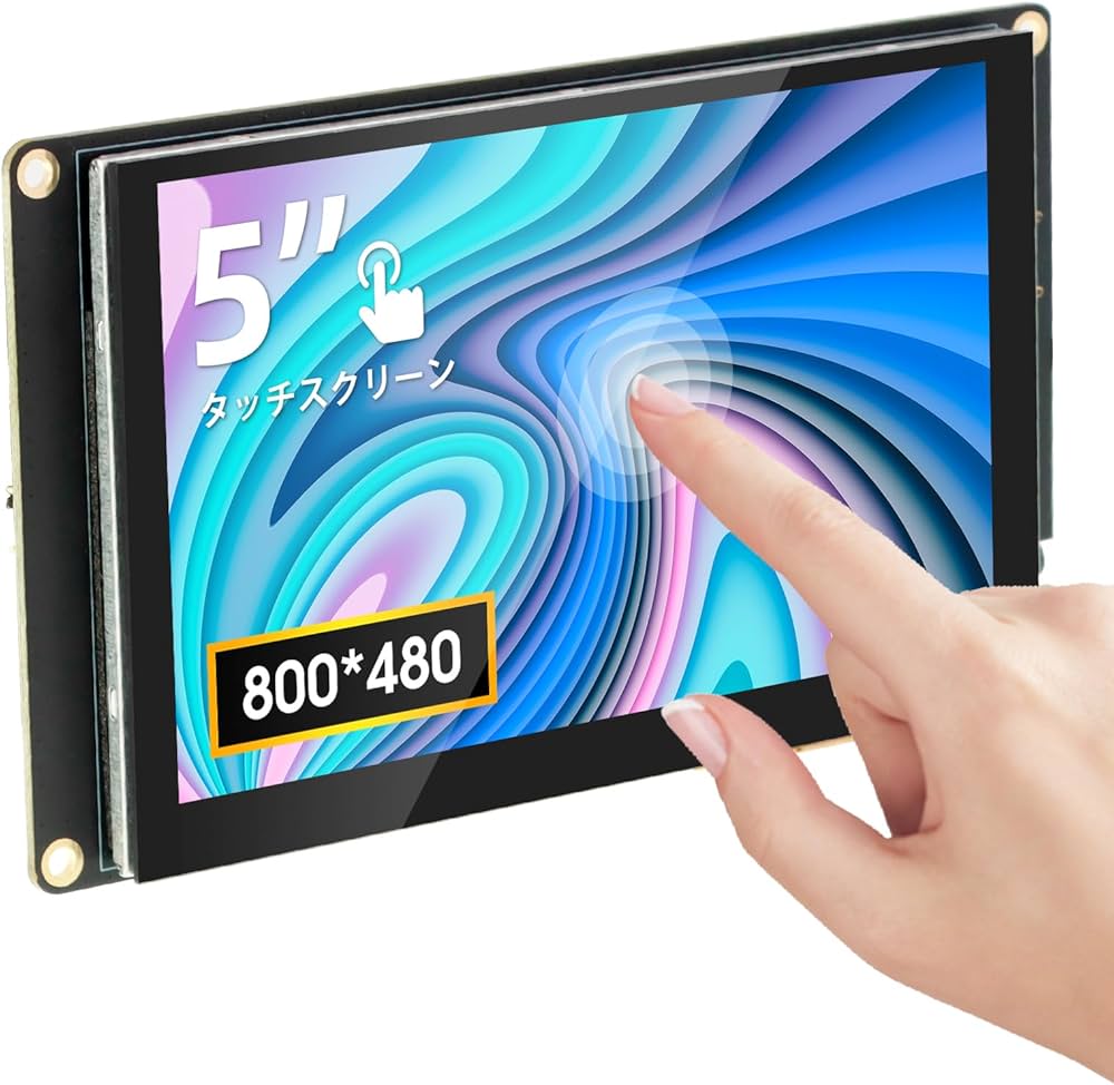 Amazon.co.jp: ELECROW 5インチ ミニタッチスクリーンモニター IPS静電