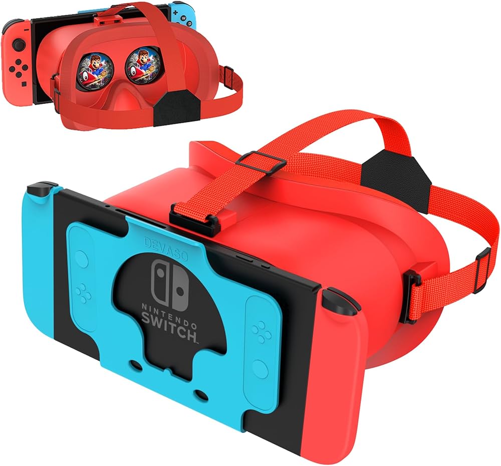 3D Virtual Reality VR Headset for Nintendo Switch & Switch OLED