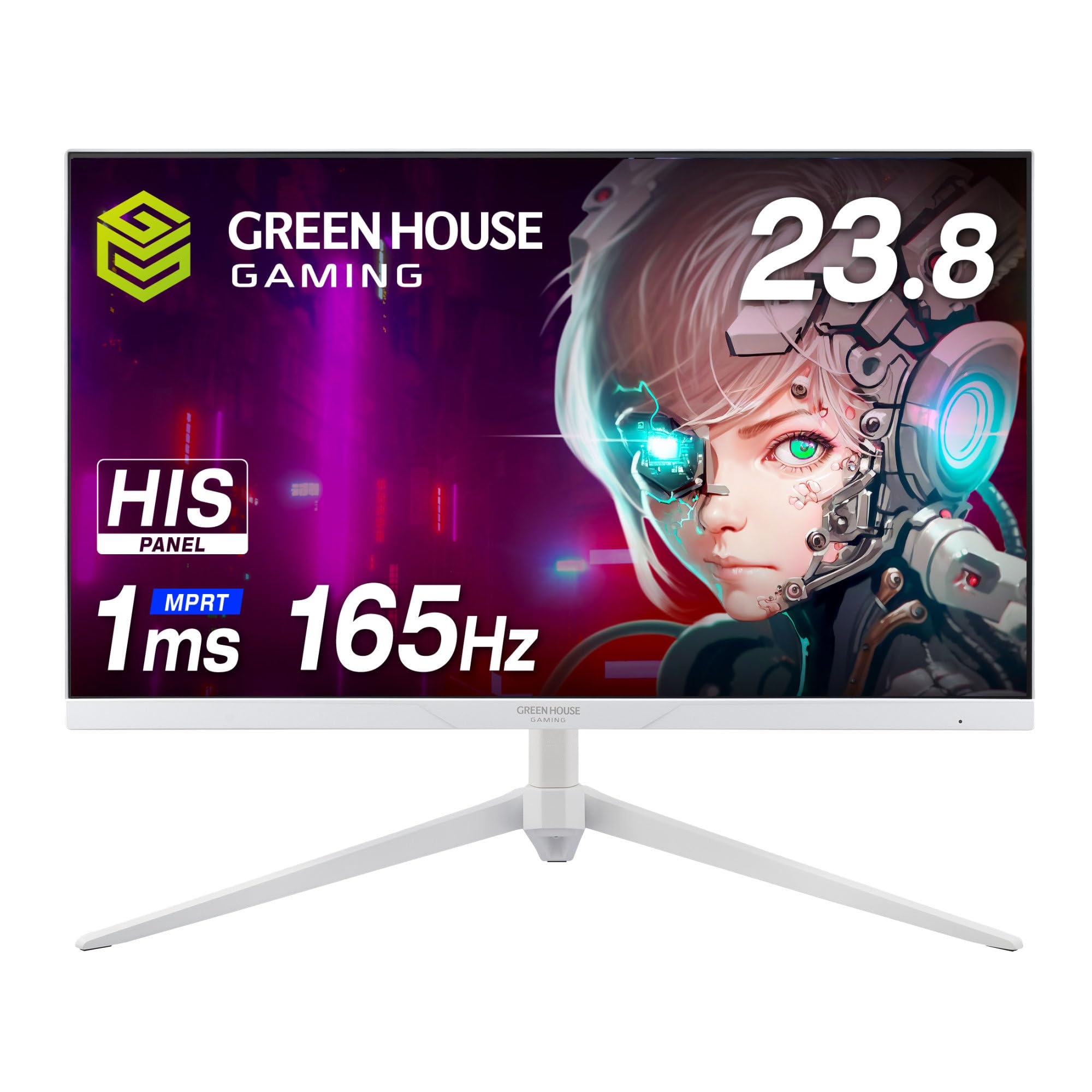 Amazon.co.jp: グリーンハウス 23.8インチ ゲーミングモニター 165Hz
