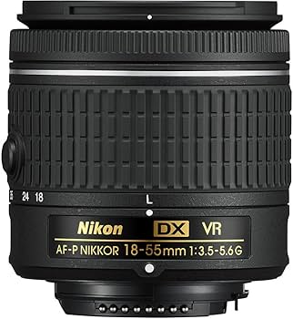 Amazon.com : Nikon AF-P DX NIKKOR 18-55mm f/3.5-5.6G VR Lens