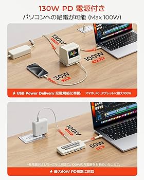 Amazon.co.jp: RayCue 128K Retro 多機能ドッキングステーション、ハブ