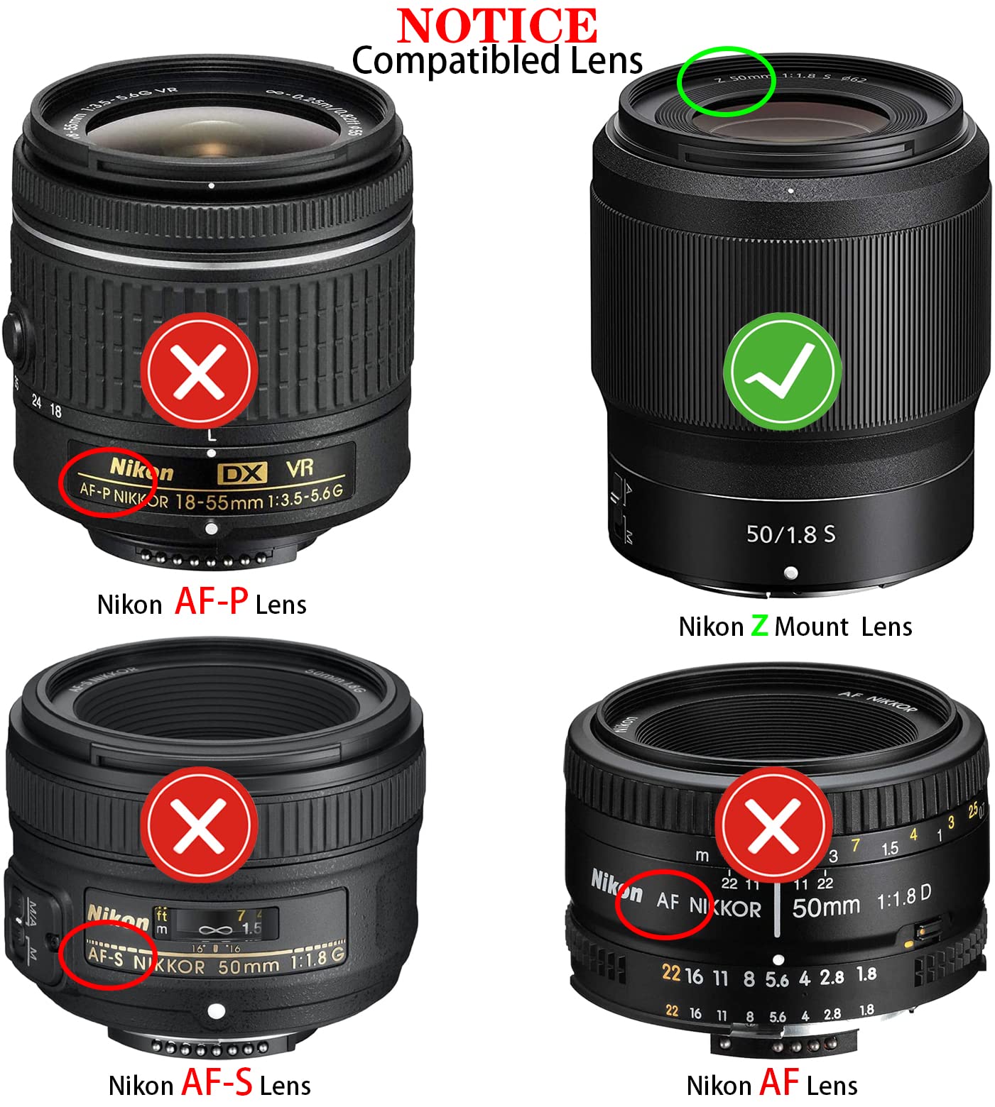 Amazon | ボディキャップ + リアレンズキャップカバー Nikon ZR Z50II