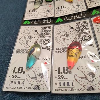 Amazon.co.jp: ルアー 釣り具 ALFRED アルフレッド トラウト ルアー