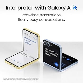 Amazon.com: Samsung Galaxy Z Flip6, 256GB Unlocked Android