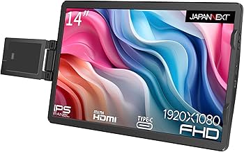 Amazon.co.jp: JAPANNEXT 14インチ モバイルモニター IPS パネル フル