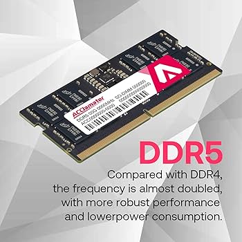 Amazon.co.jp: DDR5 32GB (16GBx2) 4800MHz ノートPC用メモリ (PC5