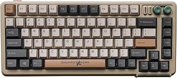 Amazon | Shurikey 75% ゲーミングキーボード ワイヤレス対応