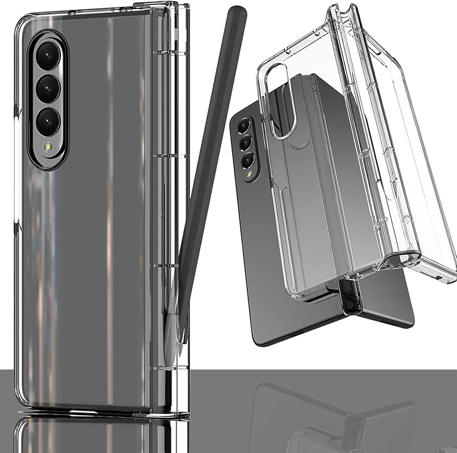 Amazon.co.jp: Galaxy Z Fold4 SC-55C SCG16 ケース クリア sペン収納