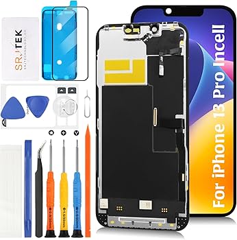 Amazon.co.jp: SRJTEK For iPhone 13 Pro incell 液晶パネル 画面交換
