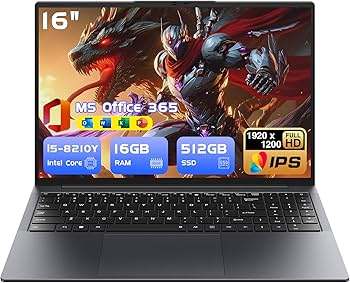 Amazon.co.jp: 16インチノートパソコンCore i5(最大3.6GHz)16GB RAM