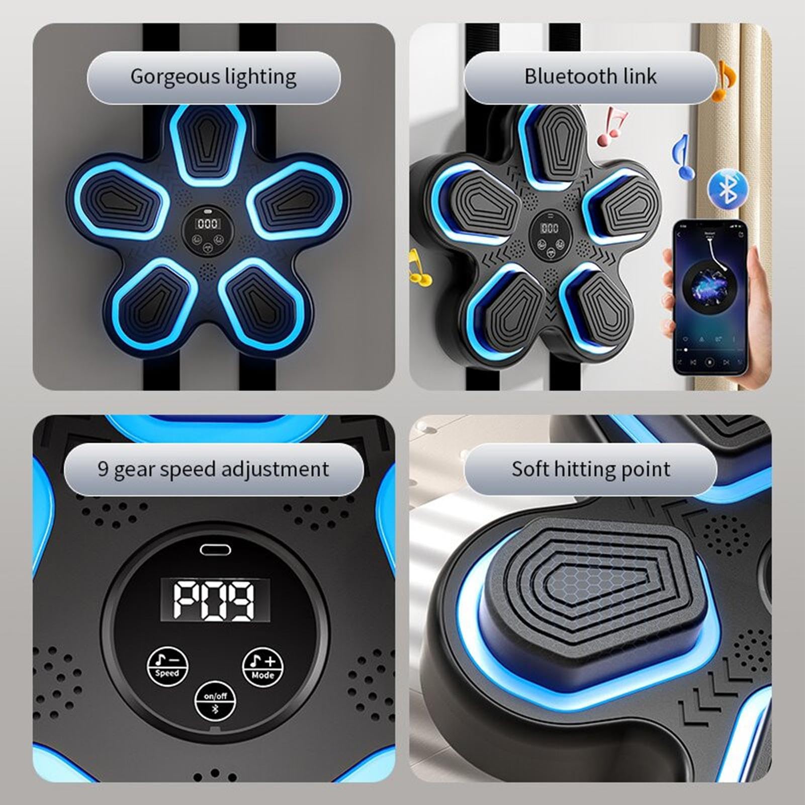 Amazon.co.jp: ボクシングミュージックパンチ、ミュージックボクシング