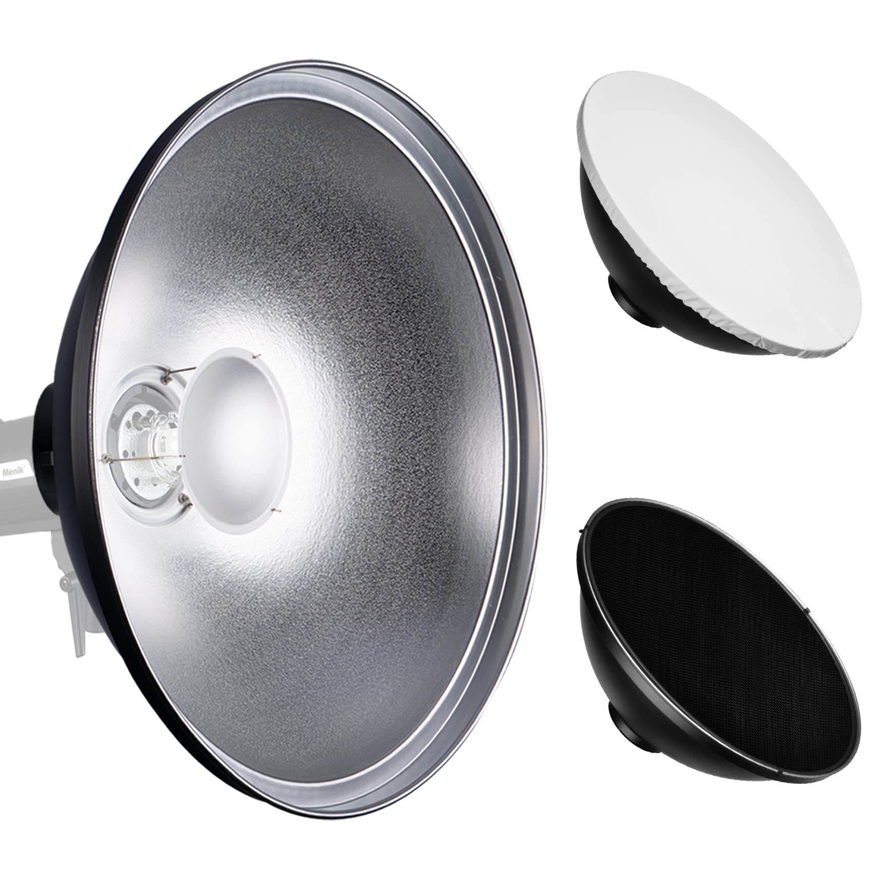 Amazon | Selens リフレクター ビューティーディッシュ 55cm/18.2in