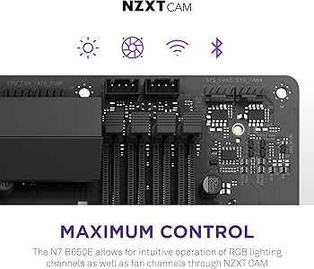 Amazon.com: NZXT N7 B650E - AMD B650 Chipset - Supports AMD Ryzen
