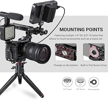 Amazon.com : SMALLRIG Cage for Sony Alpha A6600/ILCE 6600