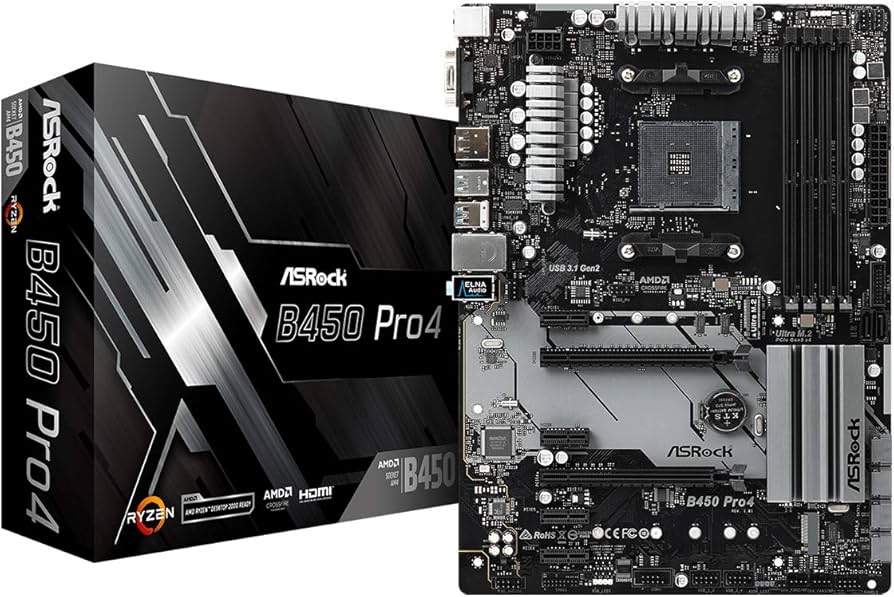 Amazon.com: ASRock ATX Motherboard (B450 PRO4) : Electronics