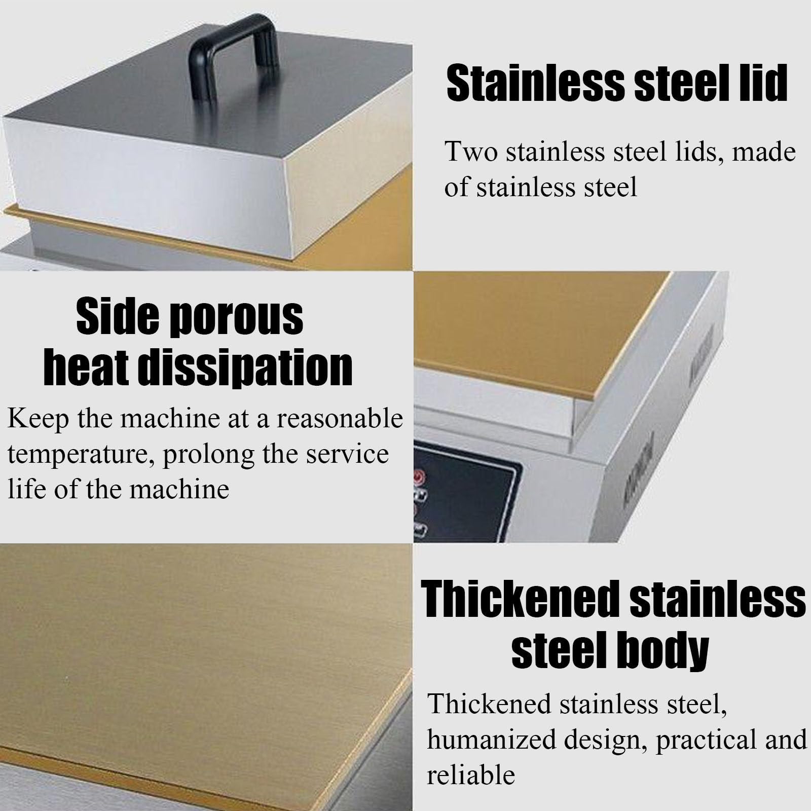 Amazon | パンケーキ スフレ マシン、業務用スフレ マシン、ミニ パン