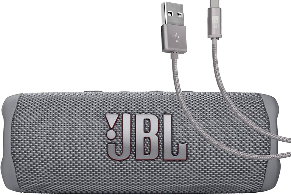 Amazon.co.jp: JBL Flip 6 (グレー) + ケースロジック編組USB Type-C