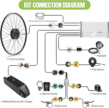 Amazon.com : BAFANG 48V 500W Front Hub Motor Electric Bike