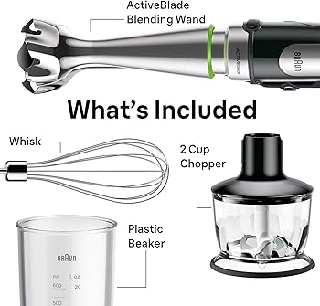 Amazon.com: Braun MultiQuick 7 3-in-1 Immersion Blender with Food