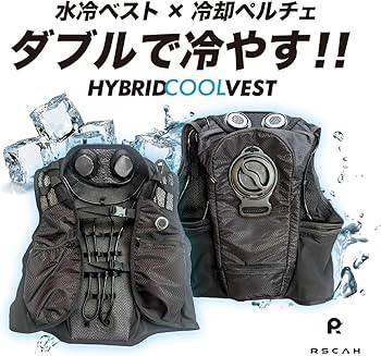 Amazon.co.jp: 福徳産業 クールベスト 冷却ベスト 水冷式 ペルチェ式
