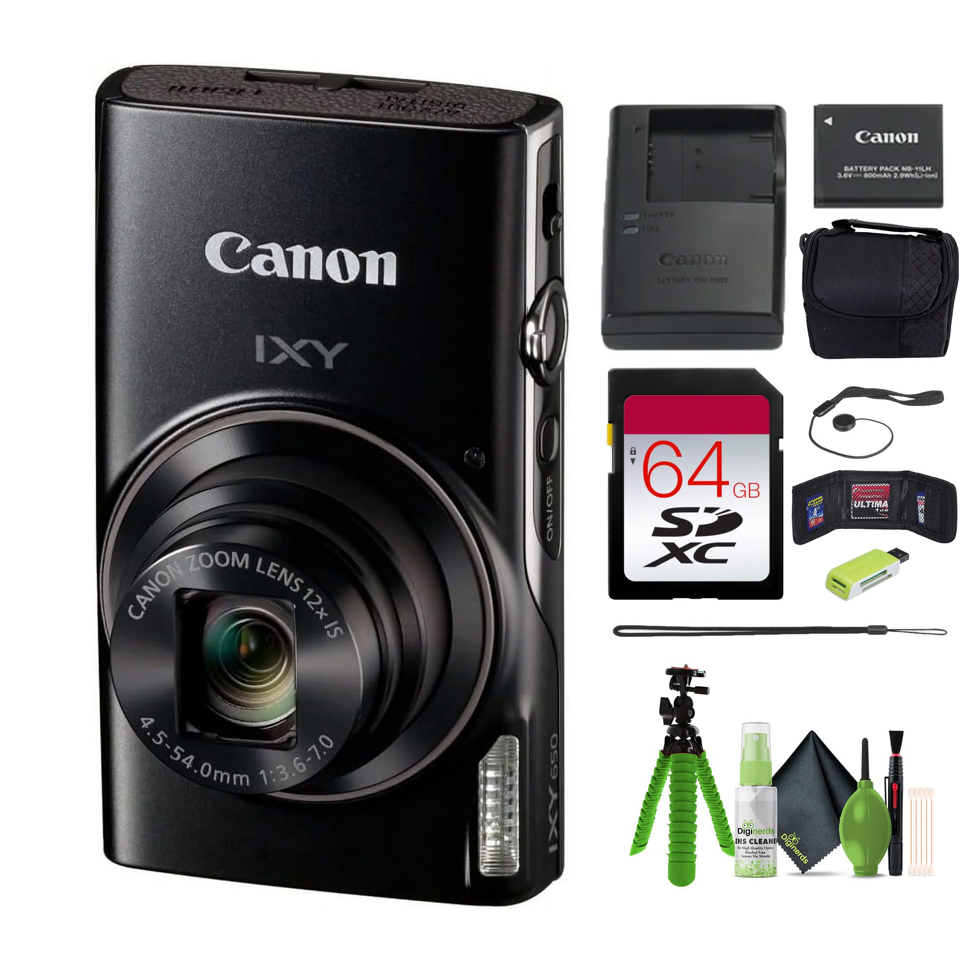 Amazon.com : Canon PowerShot IXY 650 (ELPH 360) HS Compact Digital