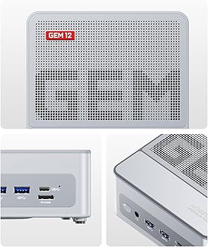Amazon.co.jp: AOOSTAR ミニPC ryzen 7 7840HS GEM12 mini pc (8C 16T