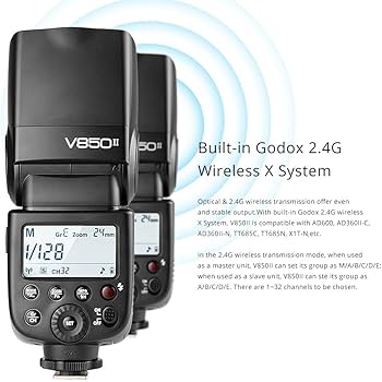 Amazon | Godox V850II カメラフラッシュ ストロボ スピードライト