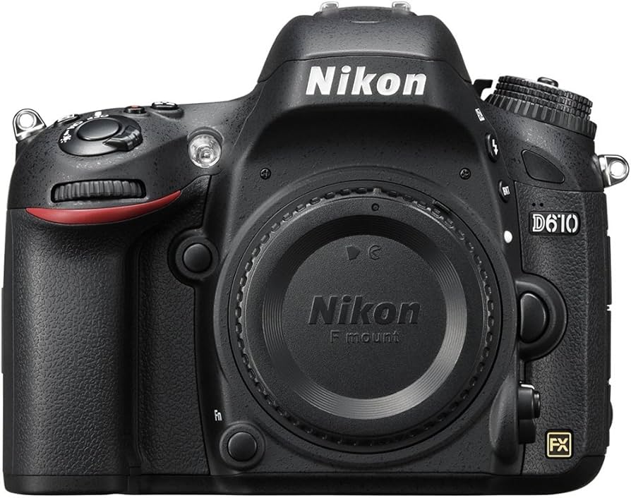 Amazon.com : Nikon D610 24.3 MP CMOS FX-Format Digital SLR Camera