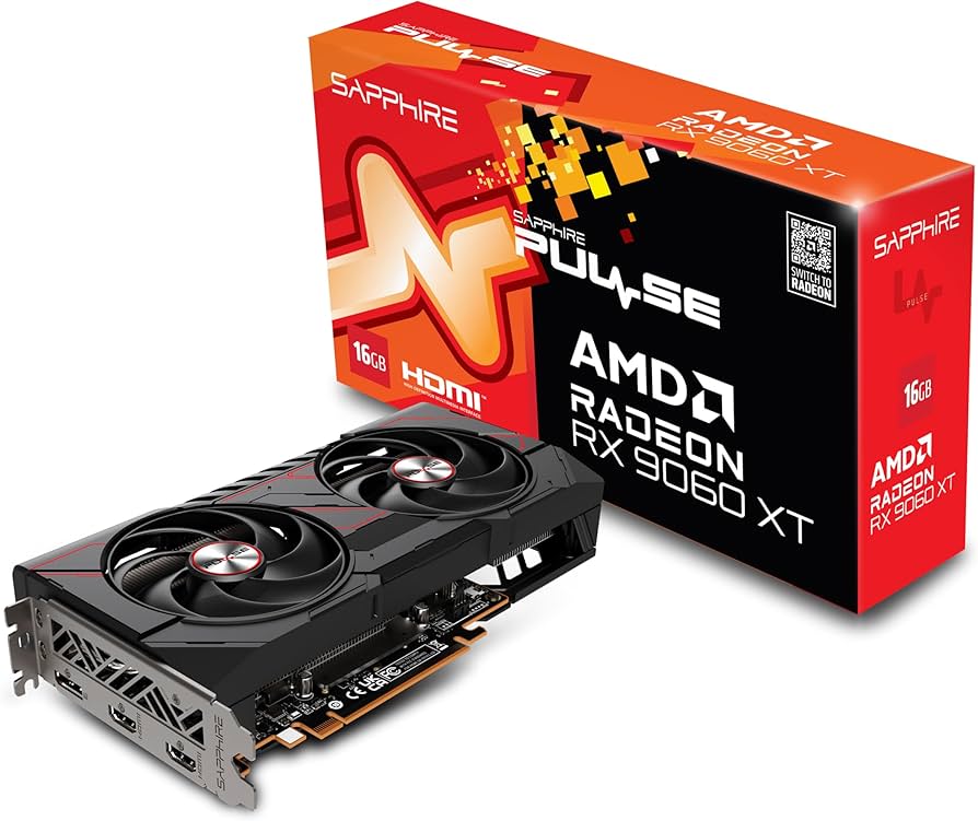 Amazon.com: Sapphire 11350-03-20G Pulse AMD Radeon™ RX 9060 XT