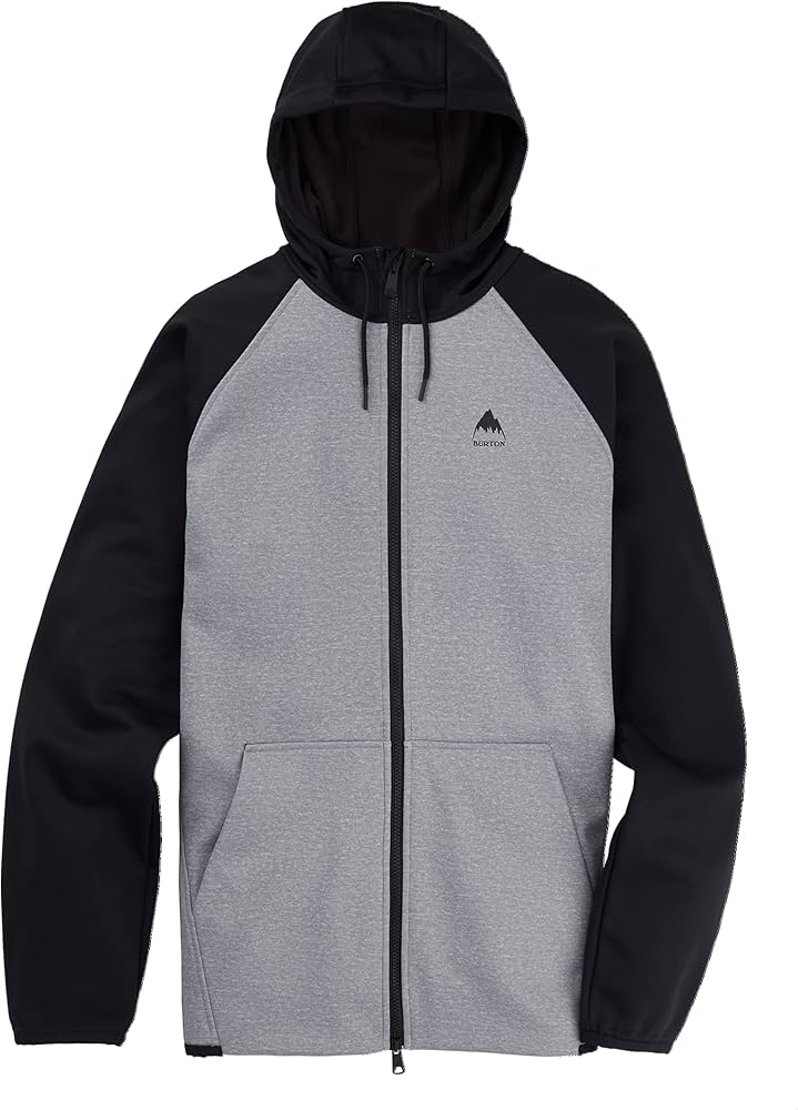 Amazon.com : Burton Men's Crown Weatherproof Full-Zip Fleece, Gray